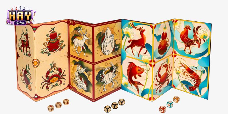 Giao diện bầu cua tôm cá trên nền tảng HAYWIN