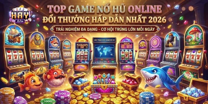 Top Game Nổ Hũ Online Đổi Thưởng Hấp Dẫn Nhất 2026