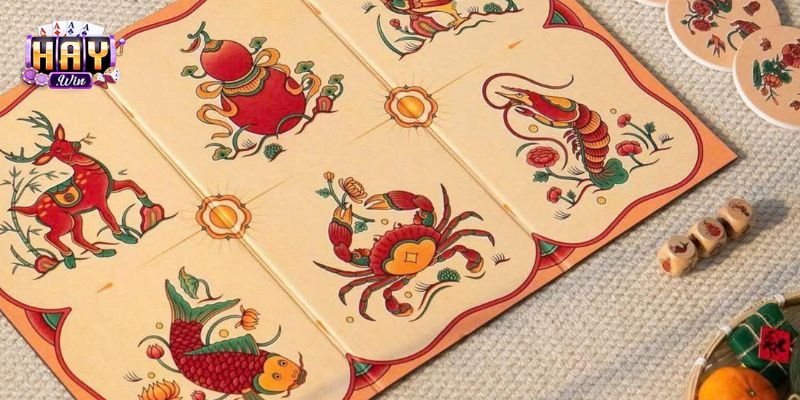 Màn hình giới thiệu ứng dụng bầu cua kèm thông tin nhà phát triển rõ ràng